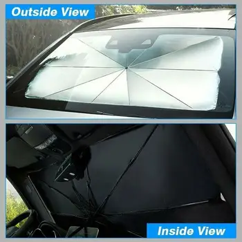 Portable Auto Sun Visor Silver Windshield Sunshade Anti UV Folding Car Umbrella Foldable Car SunShade
Portable Auto Sun Visor Silver Windshield Sunshade Anti UV Folding Car Umbrella Foldable Car SunShade
