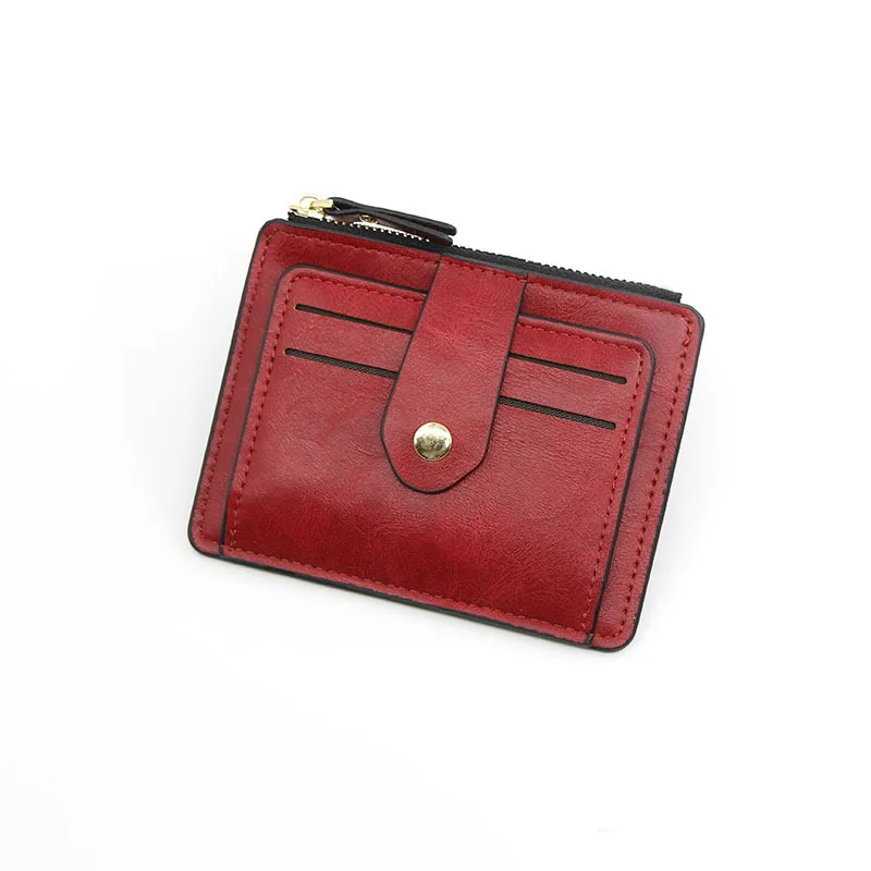 Small Fashion Credit ID Card Holder Slim Leather Wallet With Coin Pocket Man Money Bag Case For Men Mini Women Business Purse 
Small Fashion Credit ID Card Holder Slim Leather Wallet With Coin Pocket Man Money Bag Case For Men Mini Women Business Purse
