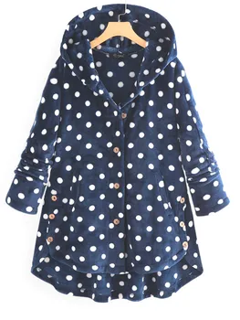 Casual Harajuku Streetwear Loose Hoodies Women Jacket Long Sleeve Pure Color Polka Dot Turtleneck Single Breasted Autumn Clothes
Casual Harajuku Streetwear Loose Hoodies Women Jacket Long Sleeve Pure Color Polka Dot Turtleneck Single Breasted Autumn Clothes