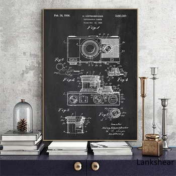 Camera Patent Poster Vintage Wall Art Abstract Canvas Painting Photography Poster Retro Art Print Wall Pictures Home Decoration
Camera Patent Poster Vintage Wall Art Abstract Canvas Painting Photography Poster Retro Art Print Wall Pictures Home Decoration