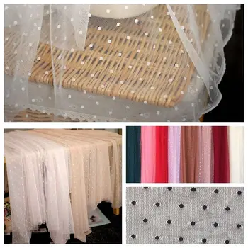 3 Yards stretch net tulle mesh lace fabric, 12 colors in stock peas dots mesh with elastic good quality
3 Yards stretch net tulle mesh lace fabric, 12 colors in stock peas dots mesh with elastic good quality