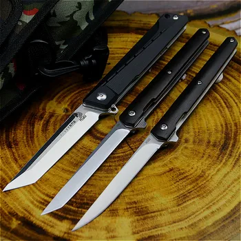PEGASI Japan hunting D2 60HRC quick open G10 folding knife ebony folding knife outdoor mirror light tactical knife
PEGASI Japan hunting D2 60HRC quick open G10 folding knife ebony folding knife outdoor mirror light tactical knife