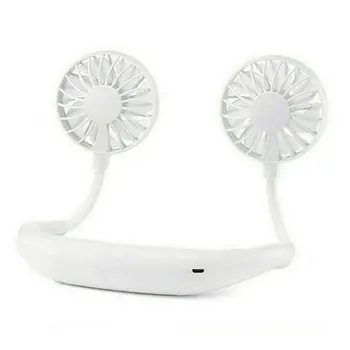 Portable Lazy Sports Halter Fan Mini Hanging Neck Fan USB Rechargeable Cover Halter Sports Fan Air Cooler Outdoor 2020
Portable Lazy Sports Halter Fan Mini Hanging Neck Fan USB Rechargeable Cover Halter Sports Fan Air Cooler Outdoor 2020