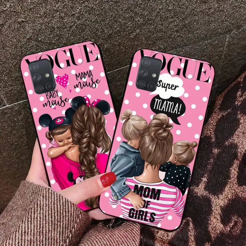 CUTEWANAN VOGUE маму Люблю сделай сам детская Роскошный чехол для мобильного телефона