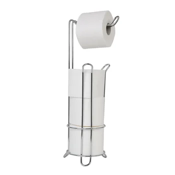 New Toilet Roll Holder Free Standing, Compact Metal Toilet Roll Storage for 4 Paper Rolls, Practical Bathroom Accessory for Toil
New Toilet Roll Holder Free Standing, Compact Metal Toilet Roll Storage for 4 Paper Rolls, Practical Bathroom Accessory for Toil