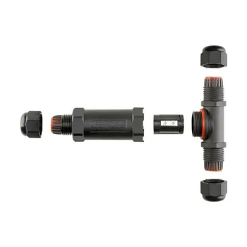 2PCS Outdoor Cable Connector T-piece Junction Box Waterproof Ip68 PA66 T-piece Cable Connectors Copper Nickel Plating 
2PCS Outdoor Cable Connector T-piece Junction Box Waterproof Ip68 PA66 T-piece Cable Connectors Copper Nickel Plating