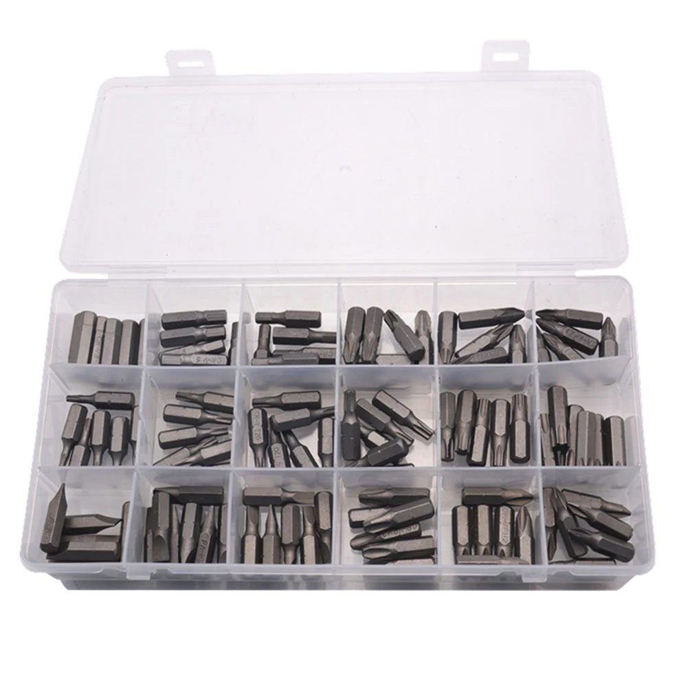 108Pcs Anti Slip Screwdriver Bits Magnetic Single Head PH1 PZ1 PH2 PZ2 PH3 PZ3 Steel Electric Tool Hex Shank Hand Tools
108Pcs Anti Slip Screwdriver Bits Magnetic Single Head PH1 PZ1 PH2 PZ2 PH3 PZ3 Steel Electric Tool Hex Shank Hand Tools