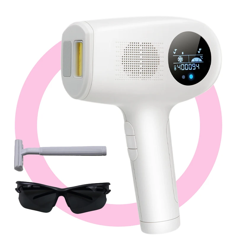 Profesional Cool IPL Hair Removal System, Permanent Painless Facial body Hair Remover Device Wholebody At-Home Use
Profesional Cool IPL Hair Removal System, Permanent Painless Facial body Hair Remover Device Wholebody At-Home Use