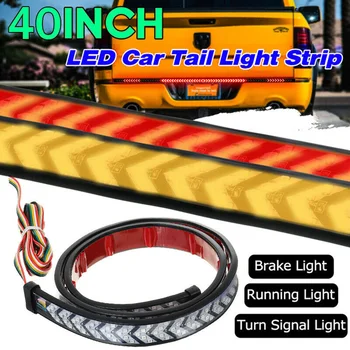 40Inch LED Tailgate Light Bar 12V Tail Lamp Pickup Truck Yellow Turn / Red Brake Brand New And High Quality
40Inch LED Tailgate Light Bar 12V Tail Lamp Pickup Truck Yellow Turn / Red Brake Brand New And High Quality