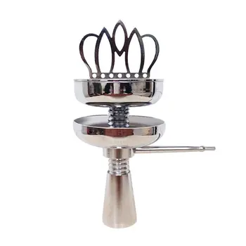 Shisha Hookah Crown Head Bowl set Charcoal Holder Burner Water Smoking Pipe Chicha Narguile For Hookhas Accessories
Shisha Hookah Crown Head Bowl set Charcoal Holder Burner Water Smoking Pipe Chicha Narguile For Hookhas Accessories