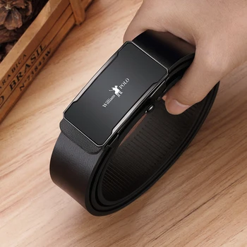 Leather Men's belt automatic buckle luxury brand men's belt fashion belt 
Leather Men's belt automatic buckle luxury brand men's belt fashion belt