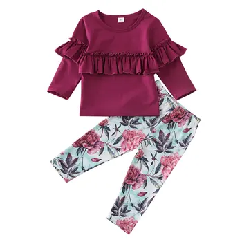 UK Infant Baby Girl 1T-5T Kid Ruffle Top Romper+ Pants Trousers + Headband Clothes Set
UK Infant Baby Girl 1T-5T Kid Ruffle Top Romper+ Pants Trousers + Headband Clothes Set