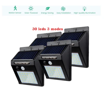 2/4PCS LED Solar Power PIR Motion Sensor Wall Light 30 LED Outdoor Waterproof Energy Saving Street Yard Path Home Garden Securit
2/4PCS LED Solar Power PIR Motion Sensor Wall Light 30 LED Outdoor Waterproof Energy Saving Street Yard Path Home Garden Securit