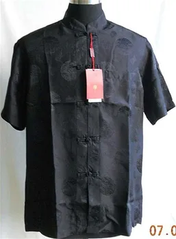 Vintage Blouse 100% Silk Shirt Chinese Traditional Men's Silk Kungfu Shirt Top To Oversize XXXL Mandarin Collar Black Clothing
Vintage Blouse 100% Silk Shirt Chinese Traditional Men's Silk Kungfu Shirt Top To Oversize XXXL Mandarin Collar Black Clothing