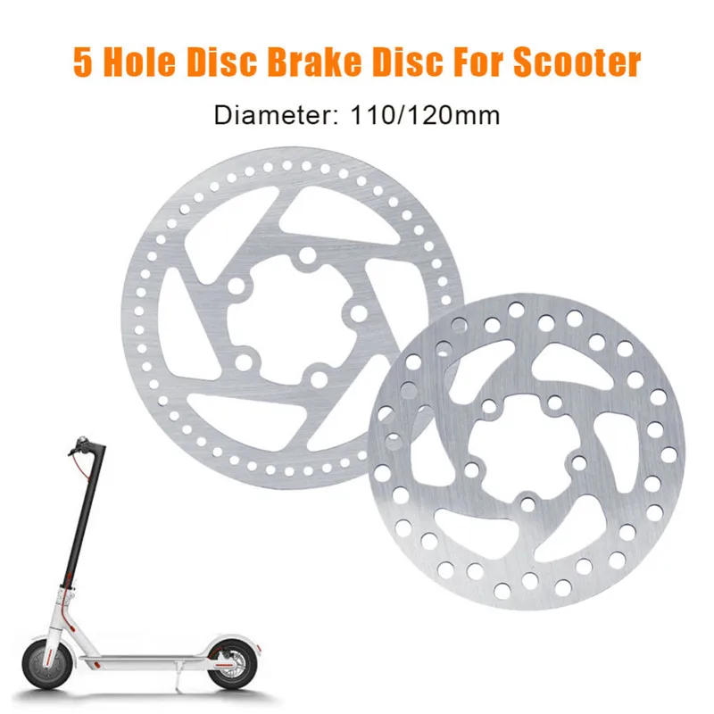 

110/120MM Electric Scooter Brake Disc Fit For Xiaomi Mijia M365 M365 Pro 5 Holes Brake Accessories