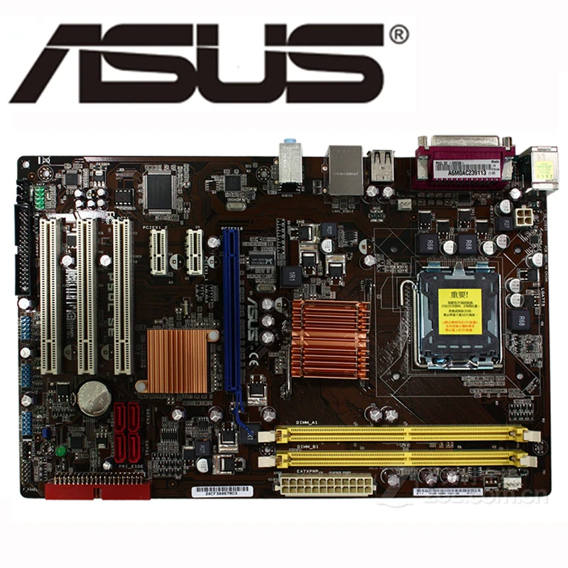 ASUS P5QL SE материнская плата LGA 775 DDR2 8 ГБ для Intel P43 настольная ATX системная SATA II PCI E X16