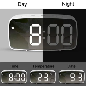 LED Alarm watch Electronic clock Digital with temperature Snooze Large Numbers Display Table Clock Modern Home Decor
LED Alarm watch Electronic clock Digital with temperature Snooze Large Numbers Display Table Clock Modern Home Decor
