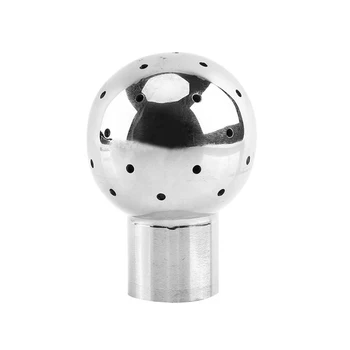 DN15 0.5inch Accessories Small Durable Rotary Spray Fix CIP Pipe Fittings Tank Cleaning Ball Wide Use Clamp Stainless Steel
DN15 0.5inch Accessories Small Durable Rotary Spray Fix CIP Pipe Fittings Tank Cleaning Ball Wide Use Clamp Stainless Steel