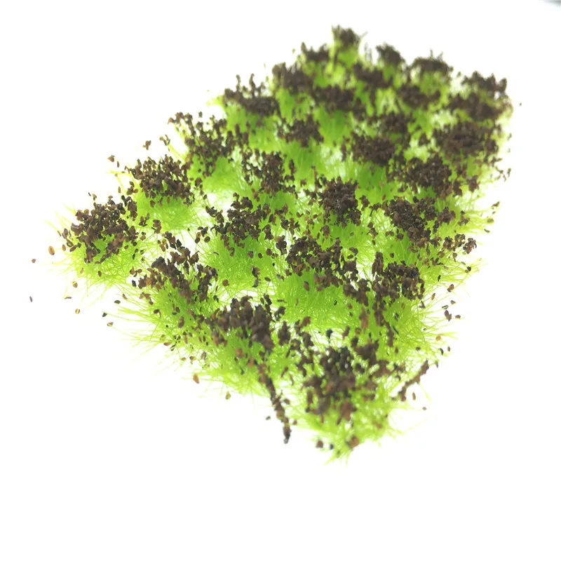 model grass train layout05