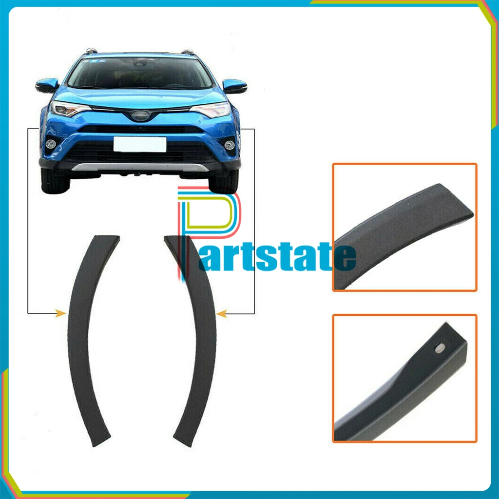 1pair Bumper Cover Molding Front Left Right 52112-0R040 right 52113-0R040 left For Toyota RAV4 2013 2014 2015 
1pair Bumper Cover Molding Front Left Right 52112-0R040 right 52113-0R040 left For Toyota RAV4 2013 2014 2015