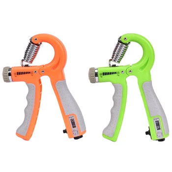 1pcs Hand Grip Strengthener Counter 2 Colors Finger Gym Muscle Fitness Training Wrist Gripper Hand Exerciser 10-60KG
1pcs Hand Grip Strengthener Counter 2 Colors Finger Gym Muscle Fitness Training Wrist Gripper Hand Exerciser 10-60KG