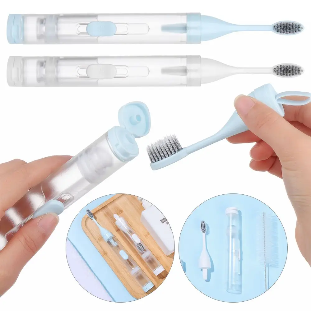 Travel Toothbrush Kit Portable Oral Tongue Cleaner Folding Toothbrush Tooth Clean Tools Outdoor Tooth Brush Toothpaste Storage
Travel Toothbrush Kit Portable Oral Tongue Cleaner Folding Toothbrush Tooth Clean Tools Outdoor Tooth Brush Toothpaste Storage