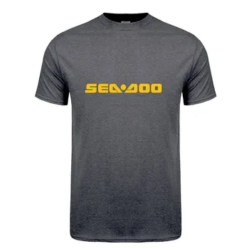 

Sea-Doo T Shirts Summer Short Sleeve Cotton Sea Doo Seadoo Moto T-Shirt Mans Tshirt Tops Tees
