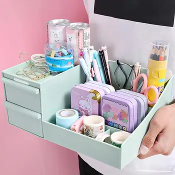 1PC Creative Multi-function Penholder Desktop Debris Cute case Box Desk Desk Storage Drawer Pen Organizer Kawaii Accessorie L9T5
1PC Creative Multi-function Penholder Desktop Debris Cute case Box Desk Desk Storage Drawer Pen Organizer Kawaii Accessorie L9T5