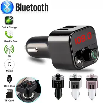 Car MP3 player bluetooth fm transmitter Dual USB Handsfree Car Charger FM Transmitter MP3 Player Auto Professional Accessories
Car MP3 player bluetooth fm transmitter Dual USB Handsfree Car Charger FM Transmitter MP3 Player Auto Professional Accessories