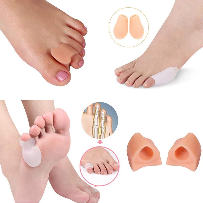 2pcs Silicone Toes Separator Corrector Toe Protector Big Bone Toe Bunion Splint Straightener Prevention Relief Pain Foot Patch
2pcs Silicone Toes Separator Corrector Toe Protector Big Bone Toe Bunion Splint Straightener Prevention Relief Pain Foot Patch