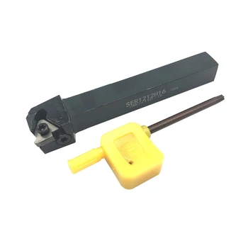 1PC SER1212H11 SER1616H16 SER2020K16 SER2525M16 Lathe Threaded Cutting Tool for 16ER Inaerts SER SEL 2525M16 Lathe Turning Tool
1PC SER1212H11 SER1616H16 SER2020K16 SER2525M16 Lathe Threaded Cutting Tool for 16ER Inaerts SER SEL 2525M16 Lathe Turning Tool