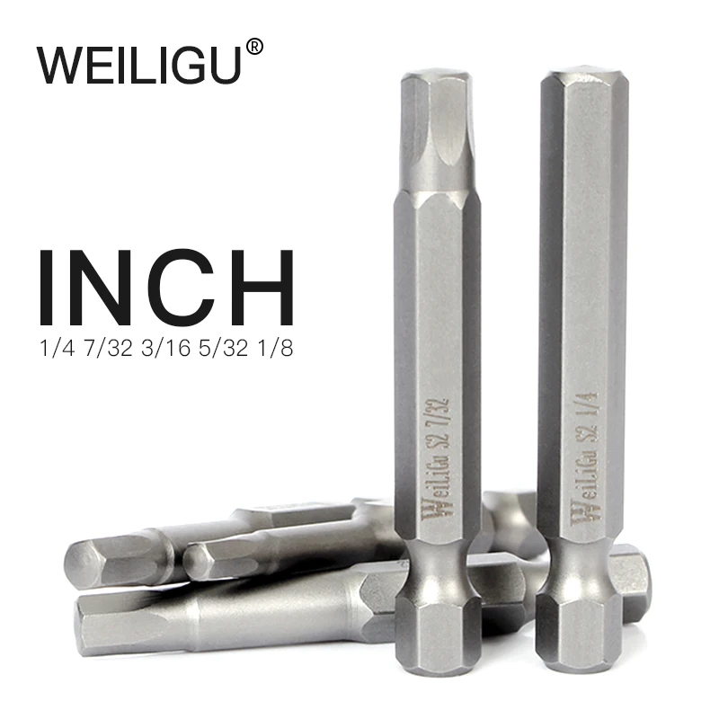 Inch Hex screwdriver S2 material hexagonal with magnetic 1/4 inch hexagonal shank, used for metal processing hand tool parts
Inch Hex screwdriver S2 material hexagonal with magnetic 1/4 inch hexagonal shank, used for metal processing hand tool parts