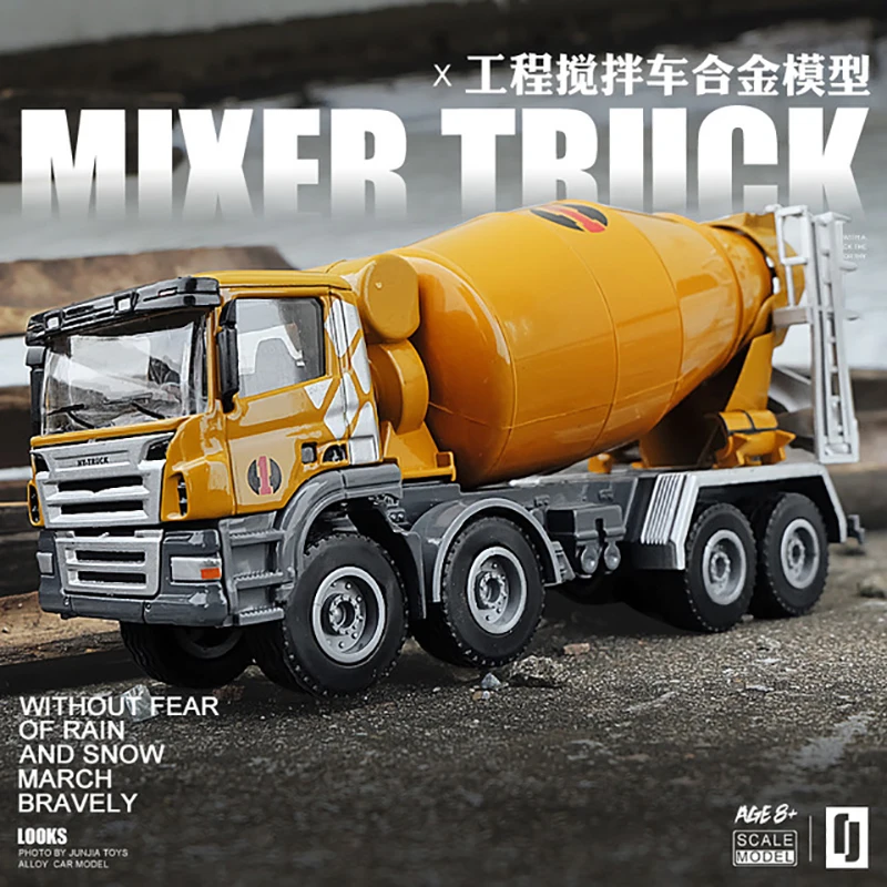 Alloy Simulation Cement Mixer Car Model 1/50 Metal Concrete Engineering Vehicle Children Boy Car Toys for Gifts
Alloy Simulation Cement Mixer Car Model 1/50 Metal Concrete Engineering Vehicle Children Boy Car Toys for Gifts