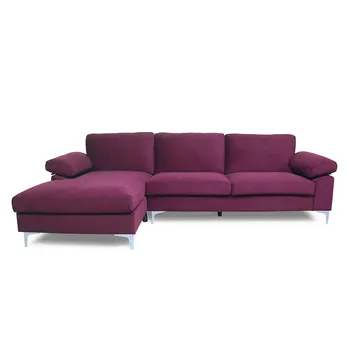 Nordic Sectional Sofa Bed Set Velvet Left Hand Facing Adjustable Backrest Apartment Chaise Home Living Room Furniture
Nordic Sectional Sofa Bed Set Velvet Left Hand Facing Adjustable Backrest Apartment Chaise Home Living Room Furniture