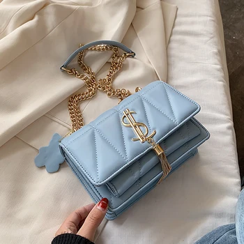 Quilted Chains Women Messenger Bag Tassel Designer Shoulder Bags Female Fashion Letter Handbag Luxury Brand Soft Crossbody Purse
Quilted Chains Women Messenger Bag Tassel Designer Shoulder Bags Female Fashion Letter Handbag Luxury Brand Soft Crossbody Purse