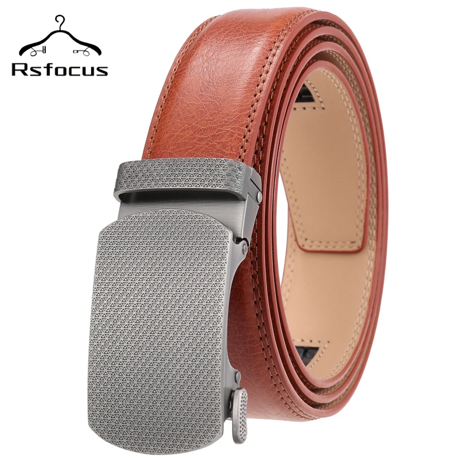 Rsfocus Famous Brand Belt Men Top Quality Genuine Luxury Leather Belts For Men Strap Male Metal Automatic Buckle Mens Belts R87
Rsfocus Famous Brand Belt Men Top Quality Genuine Luxury Leather Belts For Men Strap Male Metal Automatic Buckle Mens Belts R87