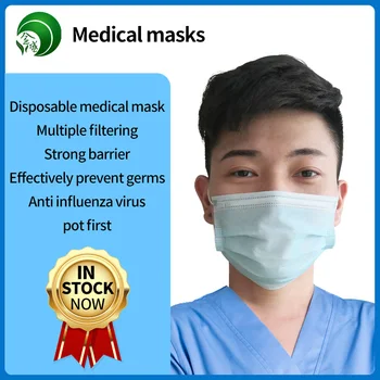 20Pcs 3-Ply Anti-Dust Disposable Surgical Medical Salon Earloop Face Mouth 
20Pcs 3-Ply Anti-Dust Disposable Surgical Medical Salon Earloop Face Mouth