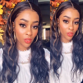 HD Transparent Lace Wig 180 Density Brown Highlight Wig Natural Wave Ombre Colored 13x6 Lace Front Human Hair Wigs Nabeauty remy
HD Transparent Lace Wig 180 Density Brown Highlight Wig Natural Wave Ombre Colored 13x6 Lace Front Human Hair Wigs Nabeauty remy
