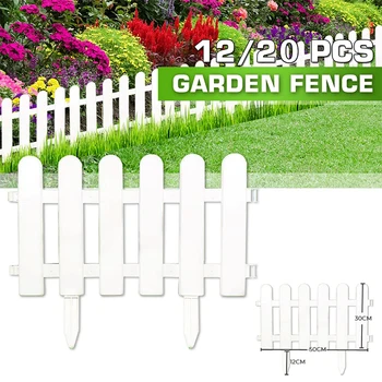 White Garden Fence Border Insert Ground Edging Yard Fencing for Courtyard Decor Landscape
White Garden Fence Border Insert Ground Edging Yard Fencing for Courtyard Decor Landscape