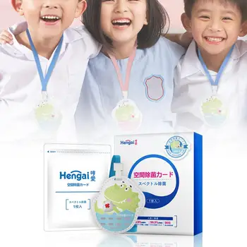 1PCS Portable Disinfection Card Air Purification Card Prevention Dust Antibacterial Card For Children Adult Protection
1PCS Portable Disinfection Card Air Purification Card Prevention Dust Antibacterial Card For Children Adult Protection