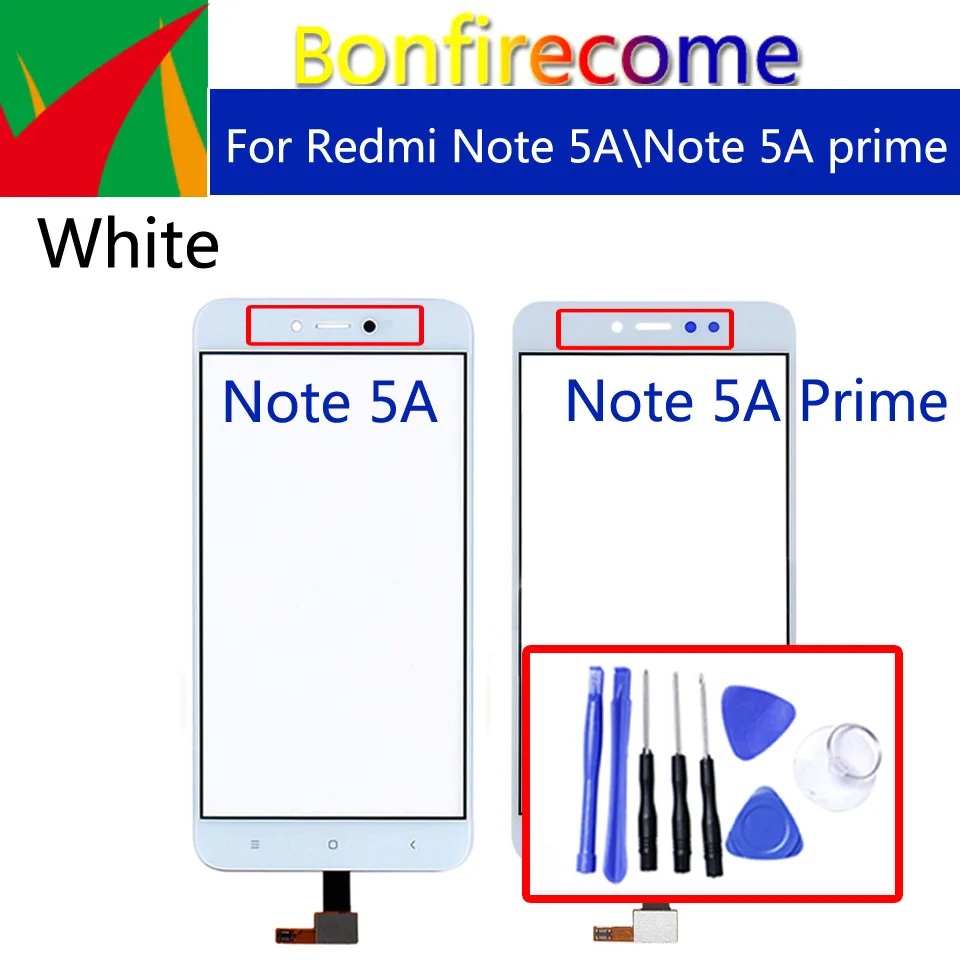 Панель сенсорного экрана для Xiaomi Redmi note 5A сенсорный ЖК дисплей стеклянная панель