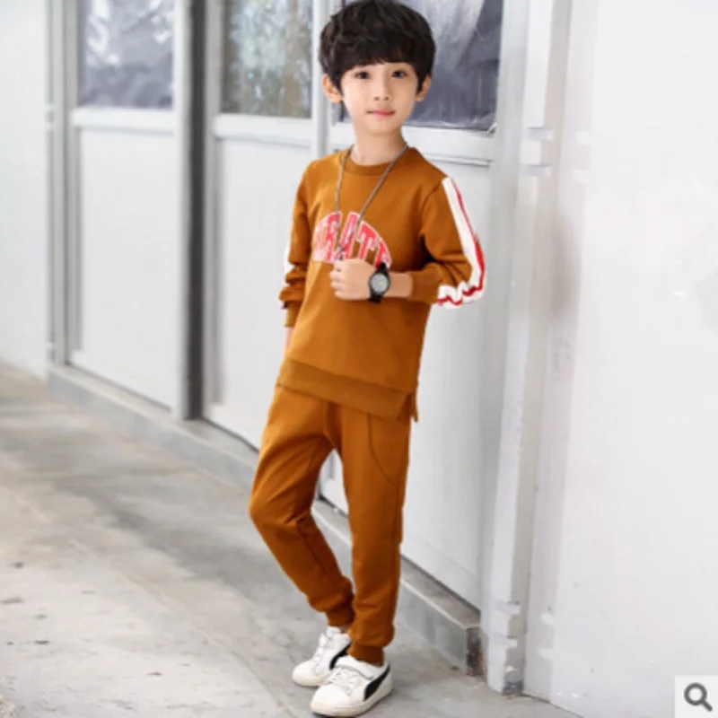 Boys Hoody Sports Clothing Set 2019 New Spring and Autumn Children 's Kids Clothes Sets 2 Letter Colors 2 Piece Size6-14 ly386
Boys Hoody Sports Clothing Set 2019 New Spring and Autumn Children 's Kids Clothes Sets 2 Letter Colors 2 Piece Size6-14 ly386