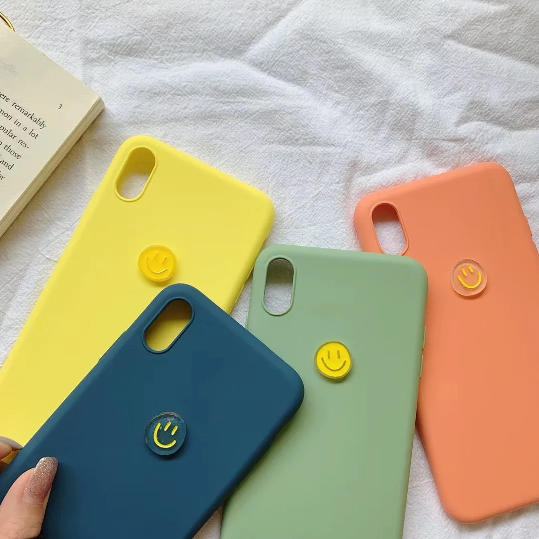 INS Korea Super Fire Summer Cute Candy Color Smiley Phone Case for iPhone Xs MAX Xr X 6 6s 7 8 plus Couple Soft TPU Back Cover
INS Korea Super Fire Summer Cute Candy Color Smiley Phone Case for iPhone Xs MAX Xr X 6 6s 7 8 plus Couple Soft TPU Back Cover