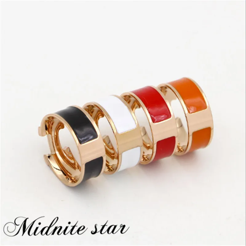 4 Color Famous Brand Plating Women Ring Stainless Steel Charm Finger Rings Trendy Female Jewelry 2019
4 Color Famous Brand Plating Women Ring Stainless Steel Charm Finger Rings Trendy Female Jewelry 2019