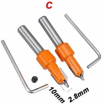 6 PCS Countersink Drill Bit Set Screw Woodworking Chamfer Tools Quick Change
6 PCS Countersink Drill Bit Set Screw Woodworking Chamfer Tools Quick Change
