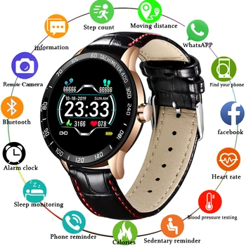LIGE New Smart Watch Men Pedometer Sport Multi-Function Mode Smartwatch Heart Rate Blood Pressure Monitor Information Reminder
LIGE New Smart Watch Men Pedometer Sport Multi-Function Mode Smartwatch Heart Rate Blood Pressure Monitor Information Reminder
