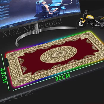 XGZ For Anime Custom Large RGB Mouse Mat Black Lock-edge Retro Red Persian Carpet Computer Keyboard Desk Pad Rubber Non-slip
XGZ For Anime Custom Large RGB Mouse Mat Black Lock-edge Retro Red Persian Carpet Computer Keyboard Desk Pad Rubber Non-slip
