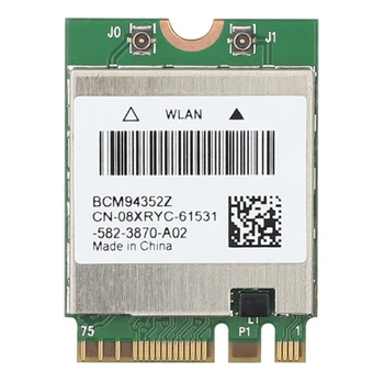 Wireless MacOS BCM94352Z DW1560 WIFI M.2 Card Bluetooth 4.0 1200Mbps 2.4G/5G 802.11Ac Handoff Airdrop NGFF Adapter
Wireless MacOS BCM94352Z DW1560 WIFI M.2 Card Bluetooth 4.0 1200Mbps 2.4G/5G 802.11Ac Handoff Airdrop NGFF Adapter