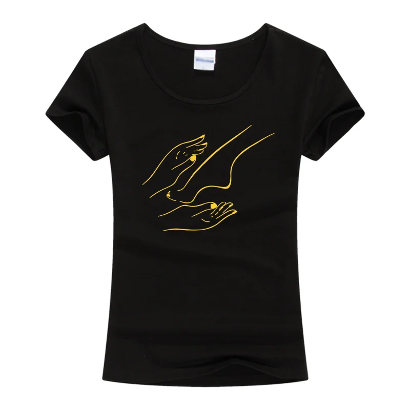 New Hot nail salon Summer O-Neck Short Sleeve T-Shirt Women Cotton Tees Tops Female Funny fashion Top Tee
New Hot nail salon Summer O-Neck Short Sleeve T-Shirt Women Cotton Tees Tops Female Funny fashion Top Tee