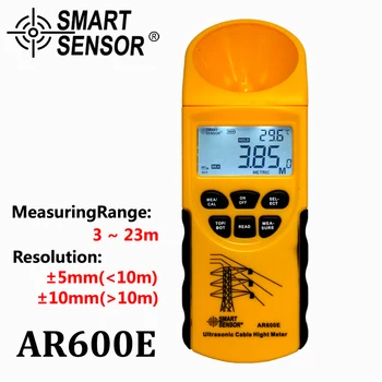 Ultrasonic Cable Height Meter 6 Cables Measurement LCD display Measuring Range Smart Sensor AR600E
Ultrasonic Cable Height Meter 6 Cables Measurement LCD display Measuring Range Smart Sensor AR600E